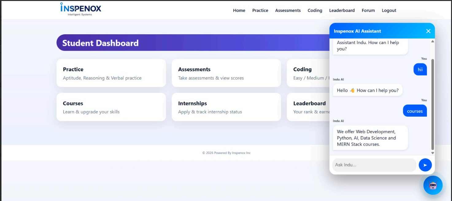 Student Dashboard